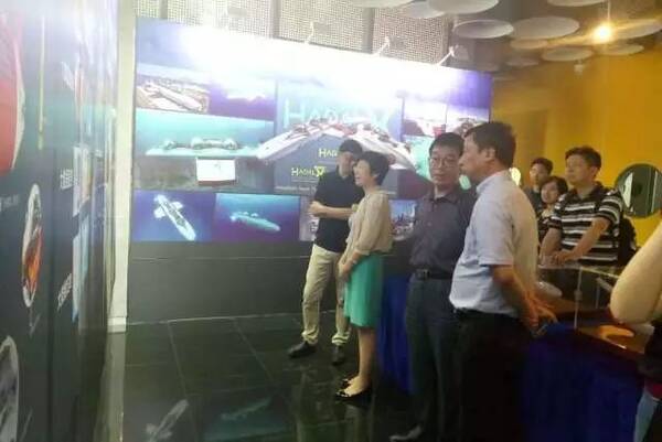 北海市副市长辛红梅一行考察上海彩虹鱼集团 