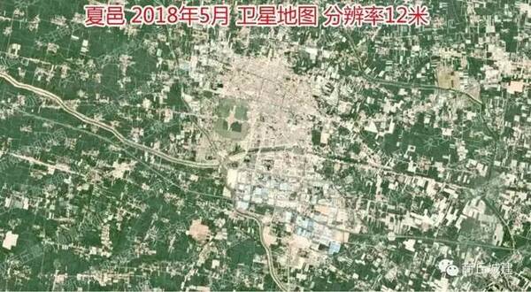 【2018年5月最新卫星地图】商丘 民权 睢县 柘