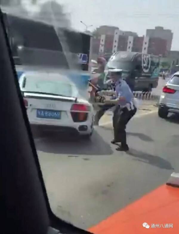 抓到了!毒驾、套牌、撞交警后逃逸的奥迪R8司