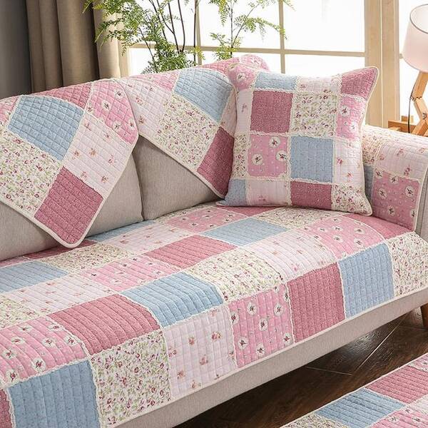 今年流行这种万能沙发罩,铺上倍有面子,美观大