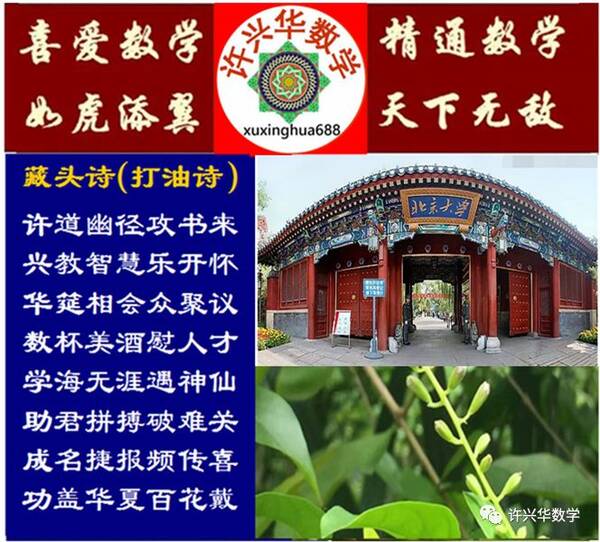 2018年北京大学中学生数学奖夏令营初赛试题