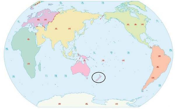 4,新西兰位于大洋洲东南,面积26.图片