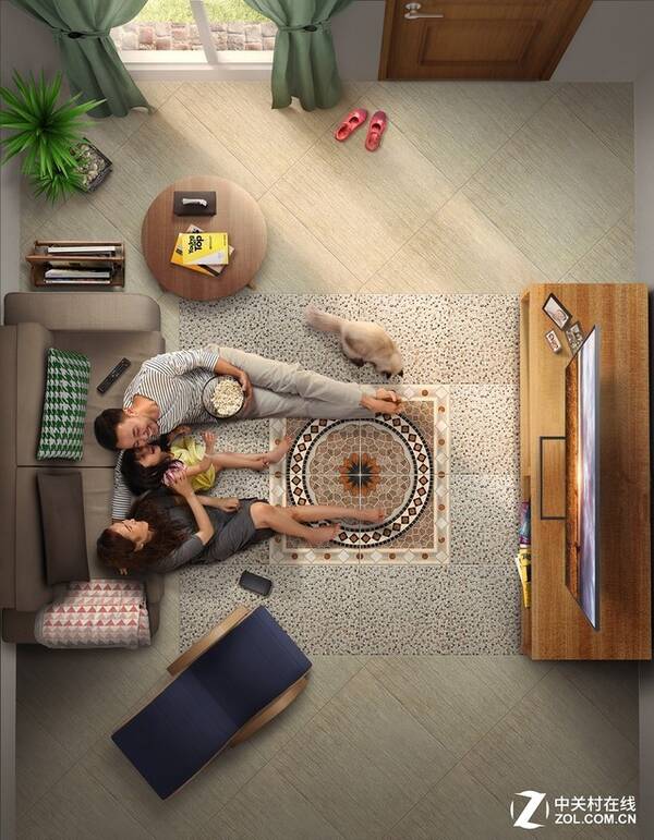 带你去现场看球!三星Q9F电视点燃你的激情