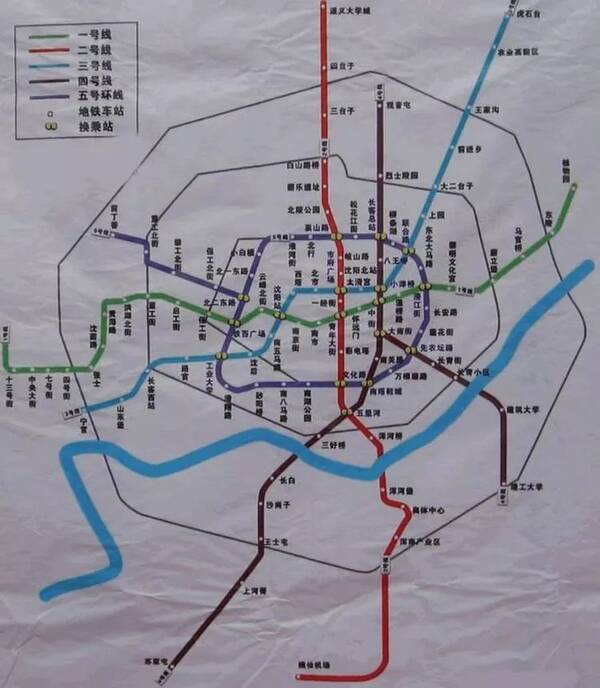自2005年11月开工建设以来,沈阳地铁 已运营线路有地铁1,2号线及延长图片