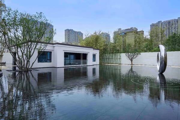 静湖映月,以修内观 | 西安绿地·峰辉示范区--极