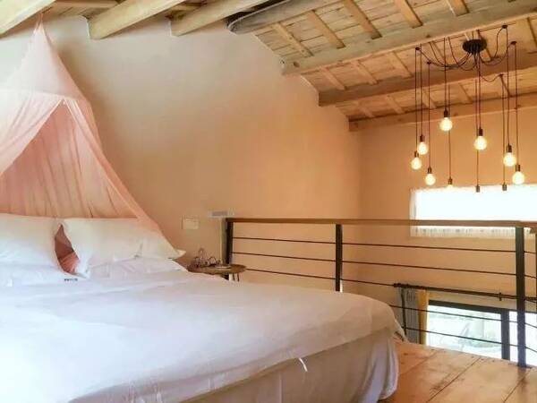 近的星空小院民宿,躺在床上就能看见银河丨沙村花坞