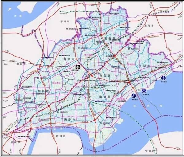 最新沪乍杭铁路规划图