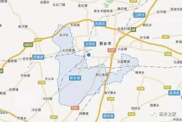 新乡县——河南省面积最小的县,县市同名,建县1400多图片