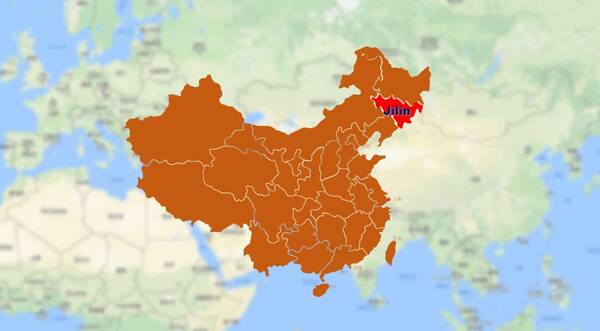 内陆边境近海省份,东部与俄罗斯接壤,东南部与朝鲜隔江相望,在中国图片