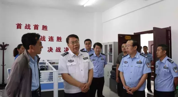 : 邬光明深入平鲁公安分局调研指导扫黑除恶专