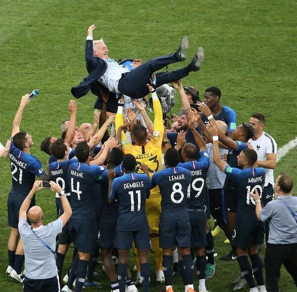 2018世界杯最新战况:法国队夺得冠军!群主请客