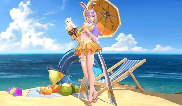 王者荣耀:公孙离浪一夏限定皮肤全览,橘子特