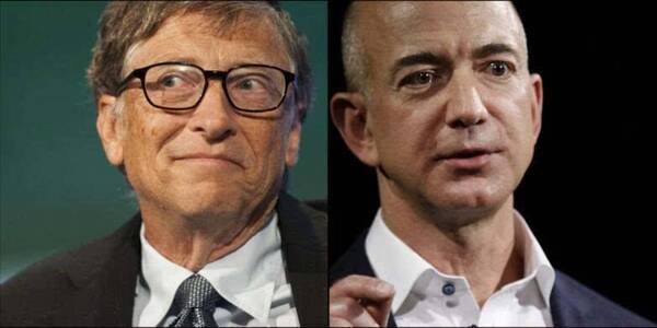 贝佐斯登顶,中国首富马云与他之间差个比尔盖