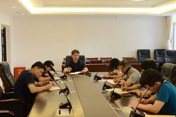 仙游县人民检察院党组听取扫黑除恶专项斗争工