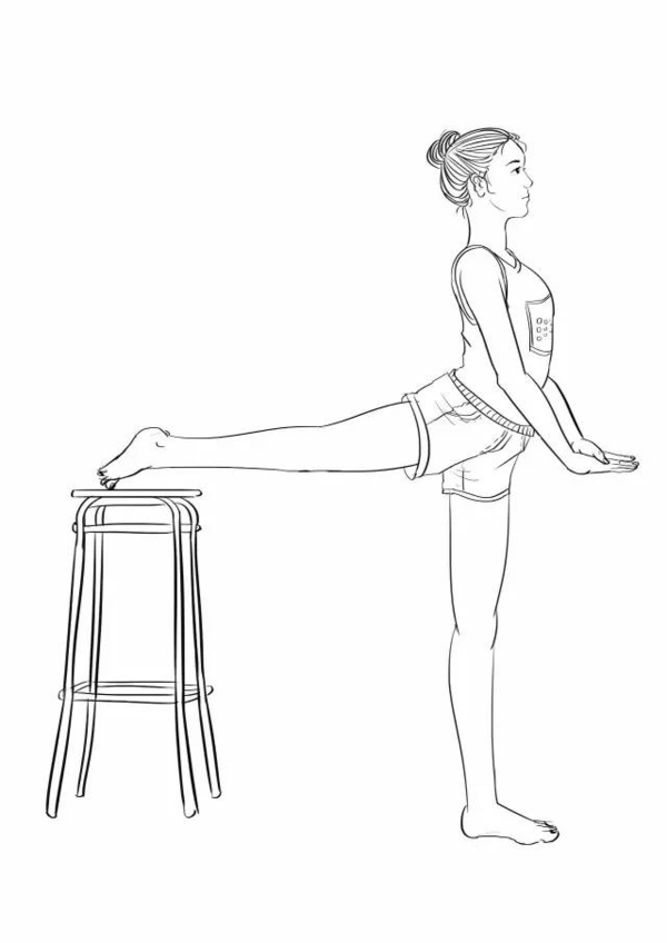 【瑜伽教学】初学者如何压腿拉筋不伤膝?快来