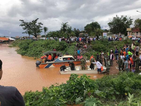 老挝大坝溃堤,罪魁祸首竟是韩国,可救灾的却是