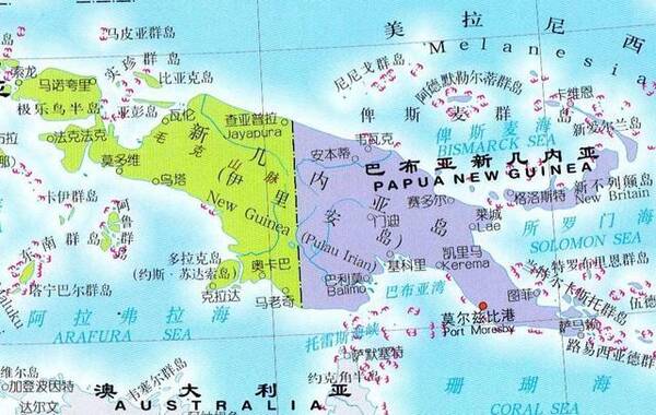 盘点七大洲最大的岛屿:亚洲的加里曼丹岛和大洋洲的图片