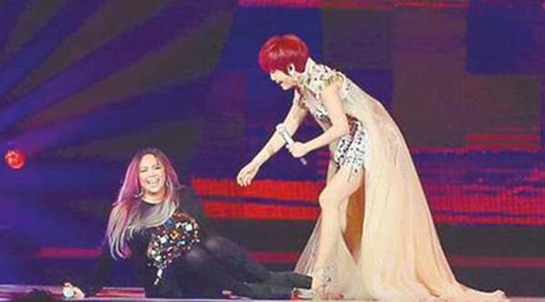 6张图告诉你歌后们都是什么心理素质?图5陈慧