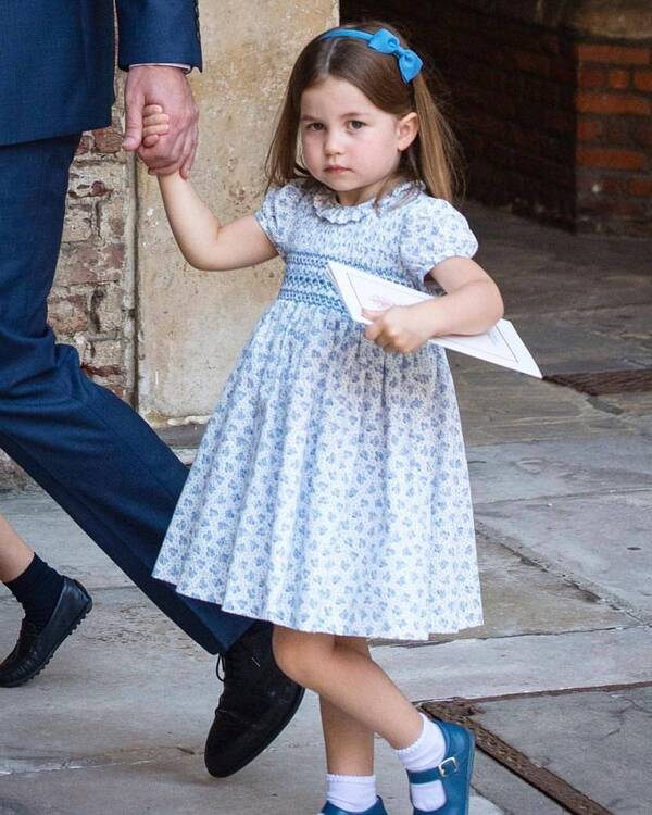 夏洛特小公主穿搭成最强时尚指标