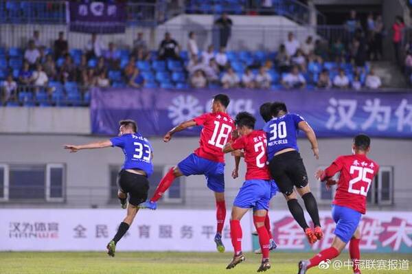 4分钟连入3球!通辽蓝奥取中冠联赛开门红 黑龙