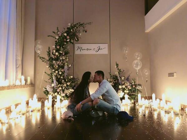 张馨予和何捷婚纱照曝光,男帅女美,网友评价偶