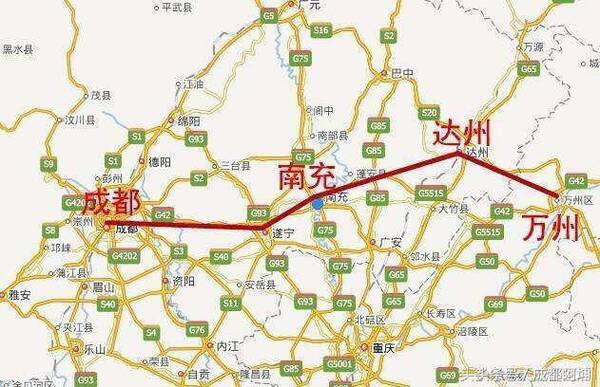 四川将再建一条高铁 最新路线途经绵阳南充遂宁