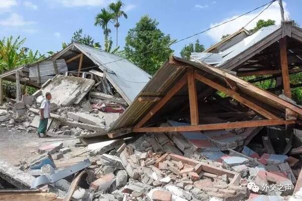 使馆紧急提醒:印尼龙目岛发生7级地震!余震不