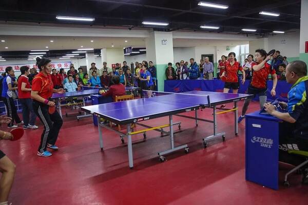 2017年长春市社区乒乓球赛隆重举行