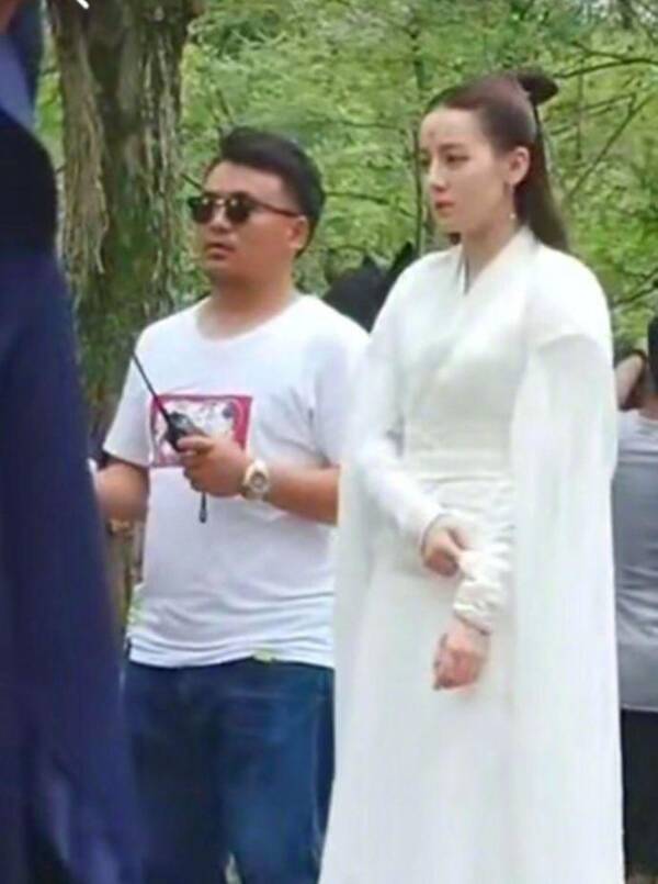 迪丽热巴《三生三世枕上书》又被路透,白衣造