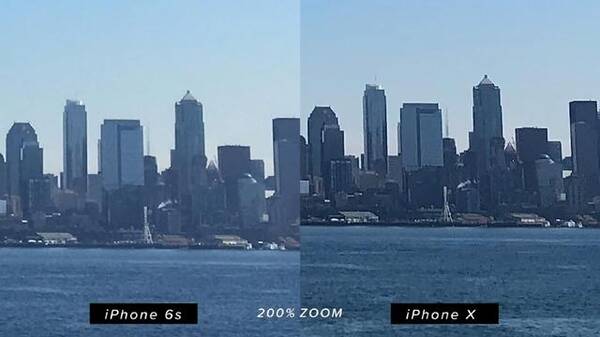iPhone6s和iPhoneX拍照对比:结果没想的那么