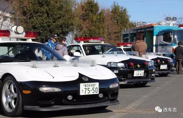 盘点各国最酷警车,日本的看到要吓尿,中国的竟
