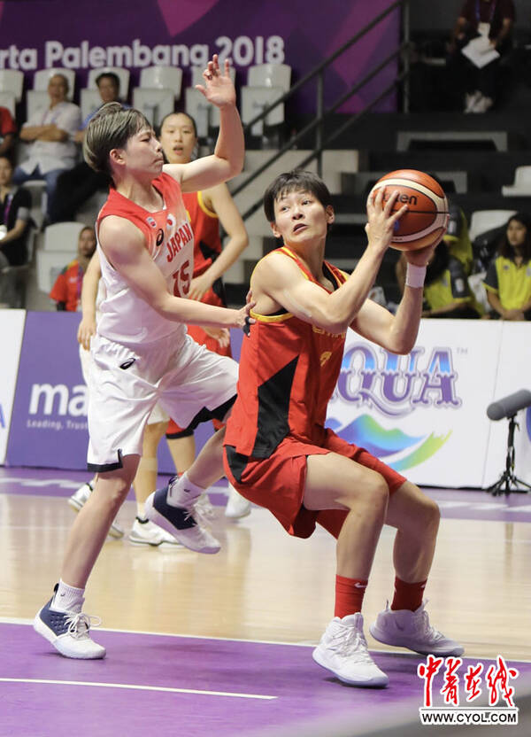 亚运会女篮小组赛 中国队战胜日本队