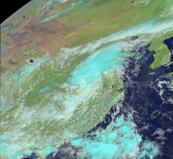 台风温比亚冲入河南,商丘等地下起猛烈暴雨!北