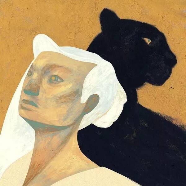 据说这些插画,只有抑郁症患者能画出来.