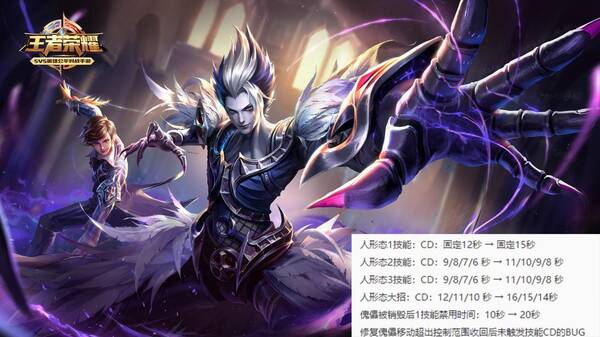 王者荣耀:8.23正式服更新13位英雄调整,元歌、