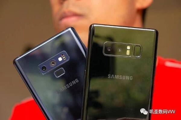 将三星Note9跟Note8做了对比,想问声这样的升