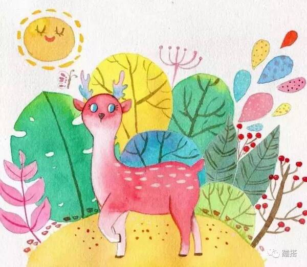 小白想学画画怎么办?每天0.5小时,15节零基础水彩视频课带你轻松入门!