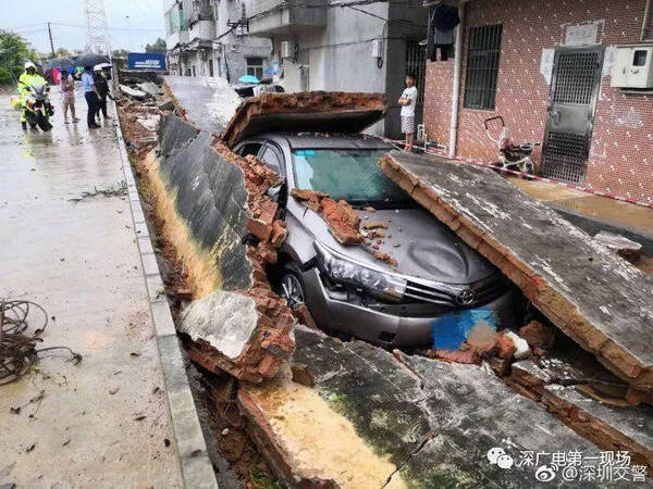 暴雨袭击!有气象历史记录以来,深圳首次遭遇连