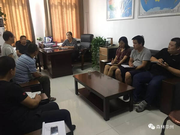 区林业局工作动态(2018年8月21日--9月1日)