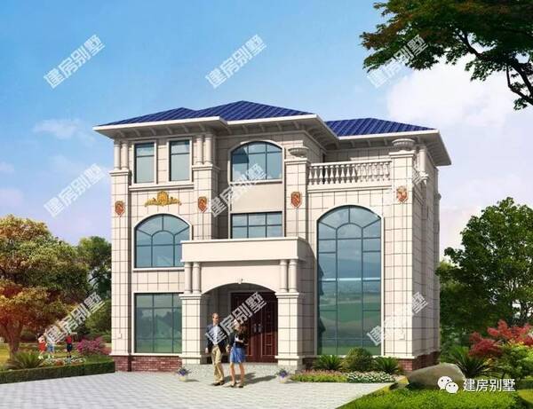 第三栋造型配上大大的落地窗,其他的别墅窗户也甚是a造型,13×11米.宁波别墅银亿图片