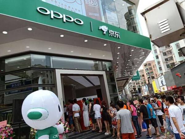 独选618开业助推销售增长,广州OPPO京东之家