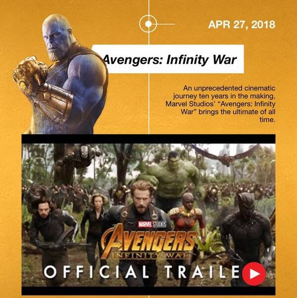 漫威官方公布20部漫威电影宇宙以及主要人物