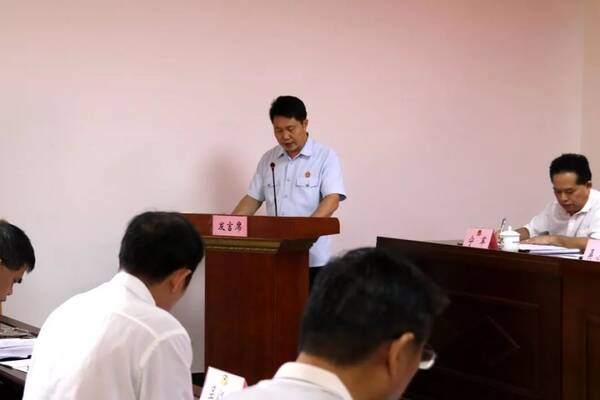 浦北县人民法院向县政协通报2018年工作情况