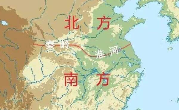 古代南北对立的时候,为什么分都是秦岭淮河,而不