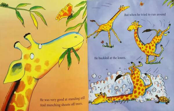 有声英文绘本 | 长颈鹿不会跳舞Giraffes Can't D