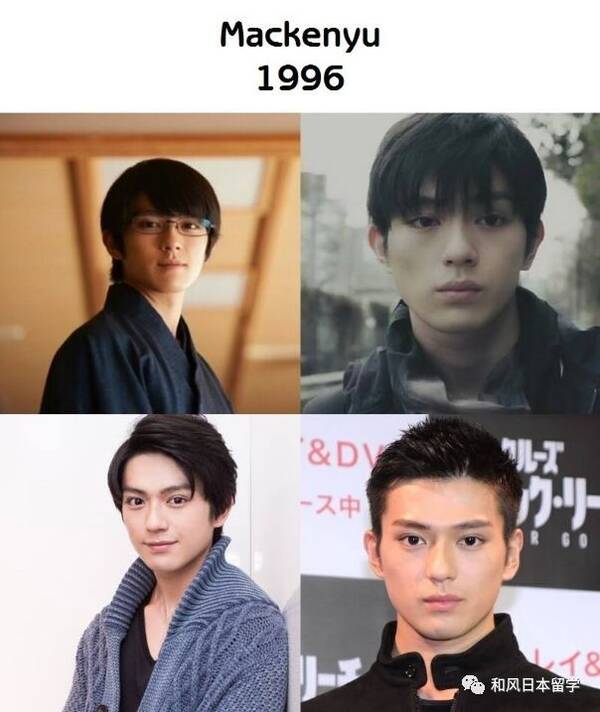 100位从年轻到现在颜值都很高的日本男星,你的