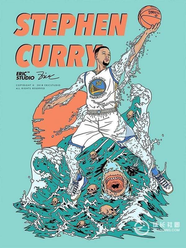 NBA球星漫画集锦:詹姆斯手握死神,杜兰特权杖阿松耽美漫画图片