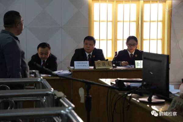 【基层动态】鹤城检察院检察长以公益诉讼起诉