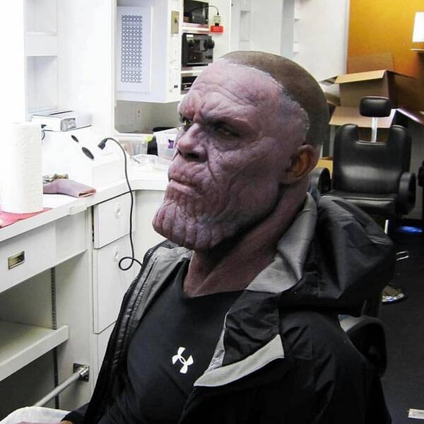 原来灭霸在漫威电影宇宙第一次出场长这样?和