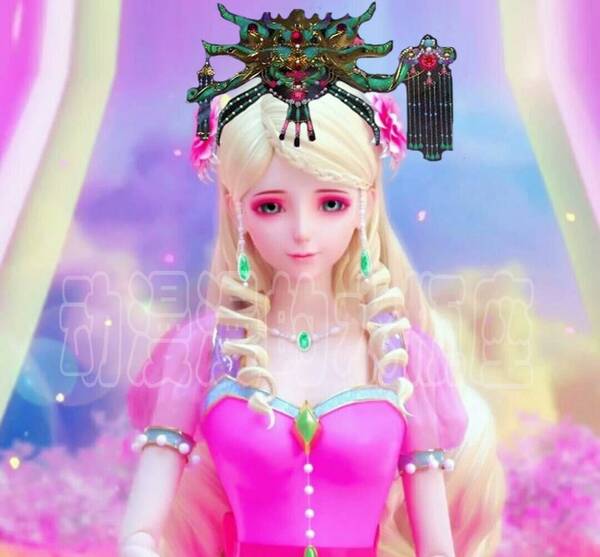 叶罗丽:公主戴上辛灵精美头饰,光仙子像皇后,她像辛灵图片